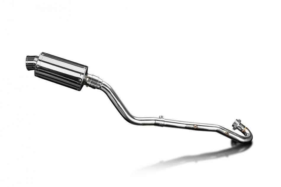 Kawasaki KLR600 KL600 1985-1994 Echappement Complet Silencieux 225mm Ovale Inox