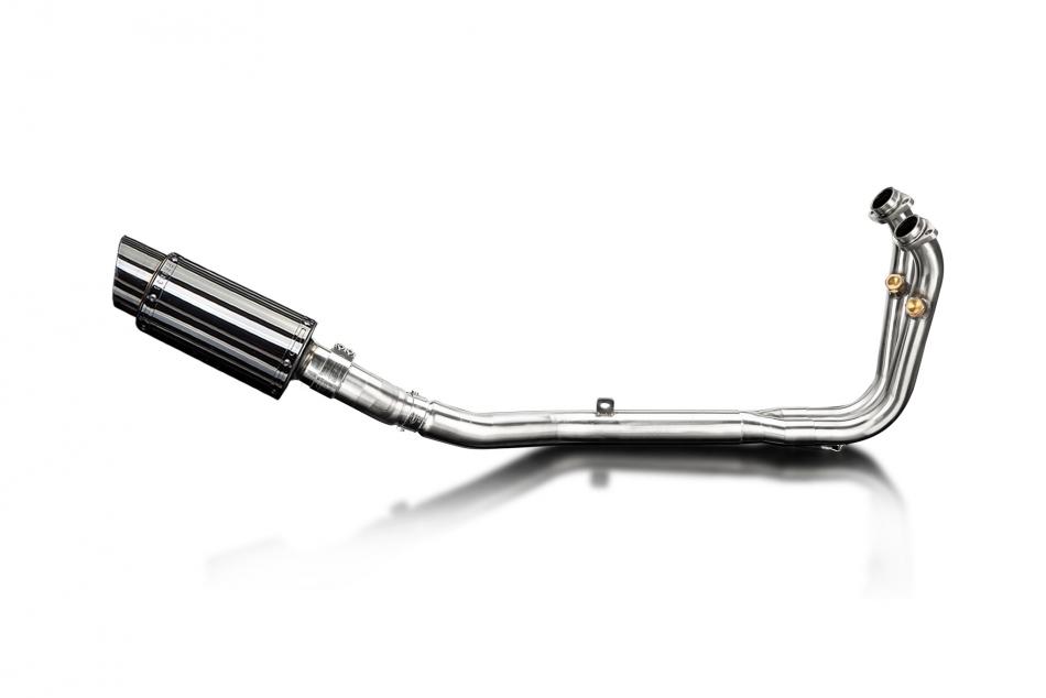 CFMOTO 450SR 2023-2025 Echappement Complet 2-1 Silencieux 200mm Rond Inox