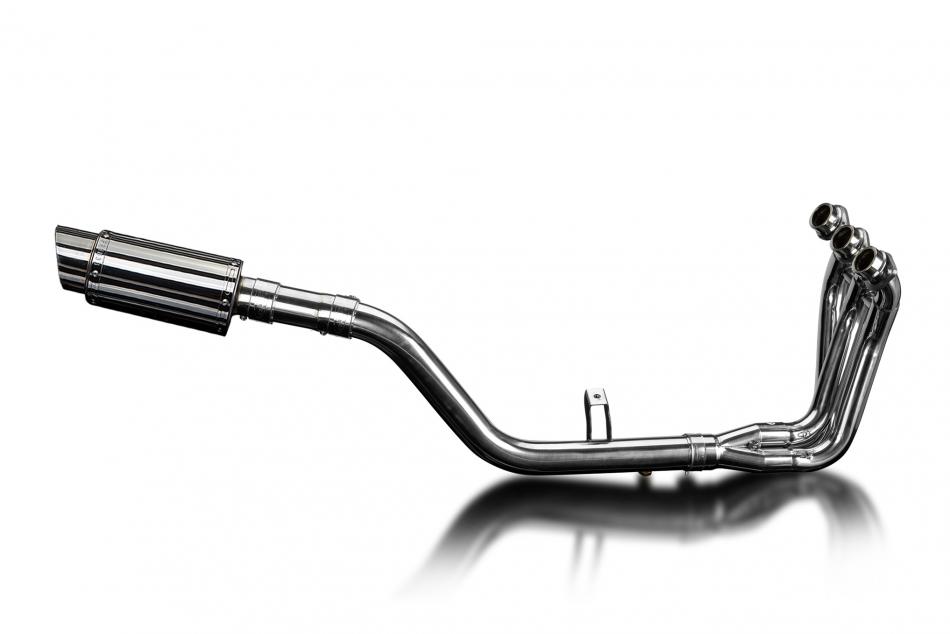 Yamaha Tracer 9 GT 2021-2024 Echappement Complet 3-1 Silencieux 200mm Rond Inox