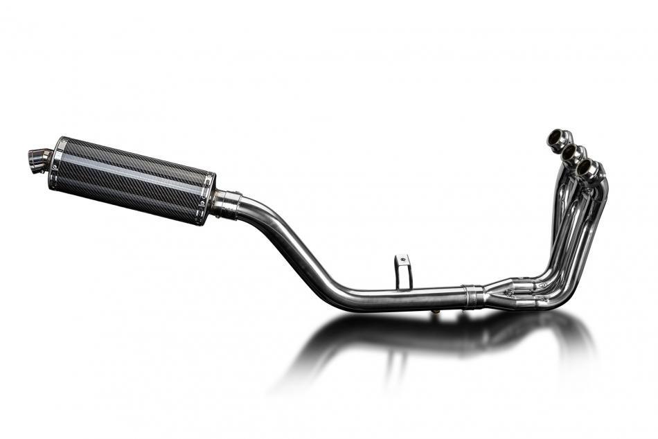 Yamaha Tracer 9 GT 2021-2024 Echappement 3-1 Silencieux 350mm Ovale Carbone