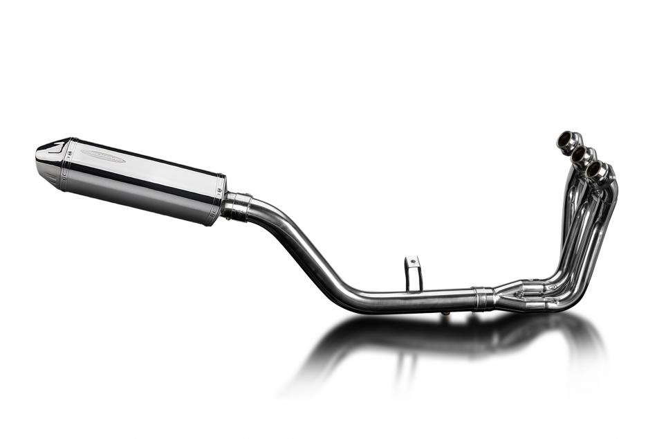 Yamaha Tracer 9 GT 2021-2024 Echappement 3-1 Silencieux 320mm Tri-Ovale Inox