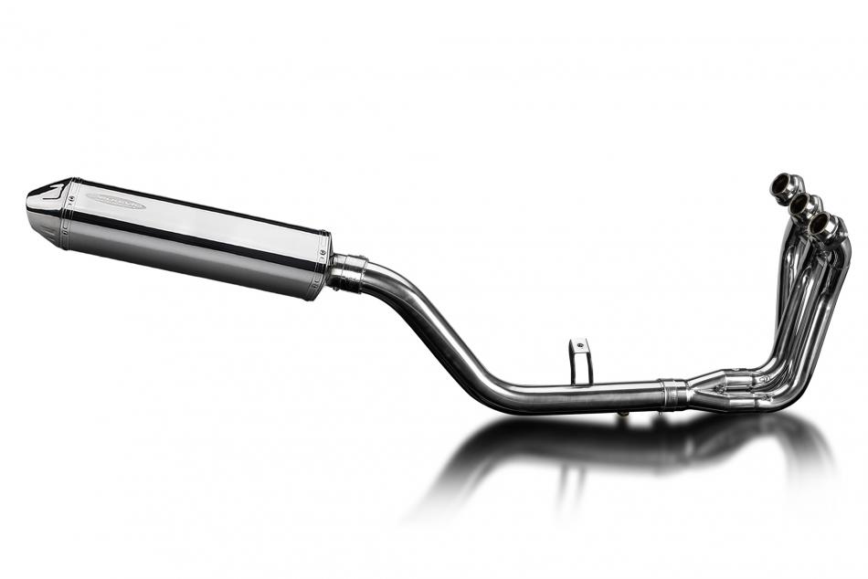 Yamaha Tracer 9 GT 2021-2024 Echappement 3-1 Silencieux 420mm Tri-Ovale Inox