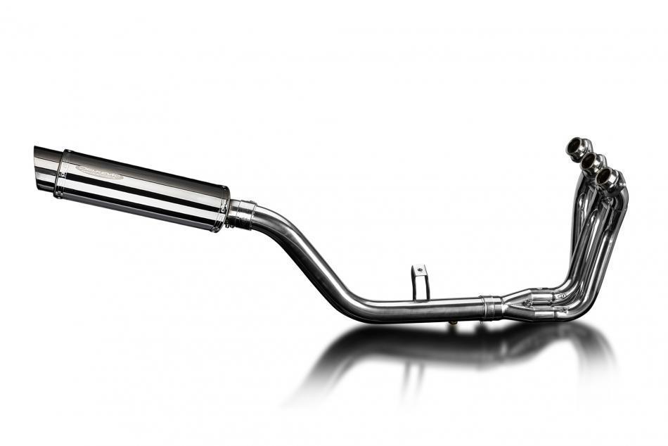 Yamaha Tracer 9 GT 2021-2024 Echappement Complet 3-1 Silencieux 350mm Rond Inox