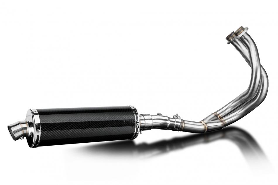 Kawasaki Z650RS Z650 RS 2022-2023 Echappement Complet Silencieux 350mm Ovale Carbone