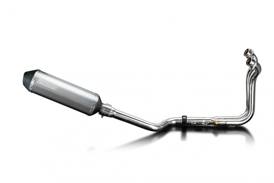 Suzuki 800RE V-Strom 2024-2025 Echappement 2-1 Silencieux 343mm X-Ovale Titane