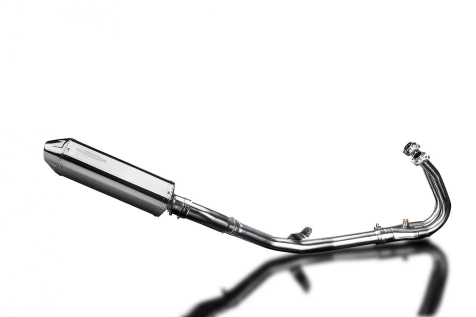 Kawasaki Ninja 500 24-25 Echappement Complet 2-1 Silencieux 320mm Tri-Ovale Inox