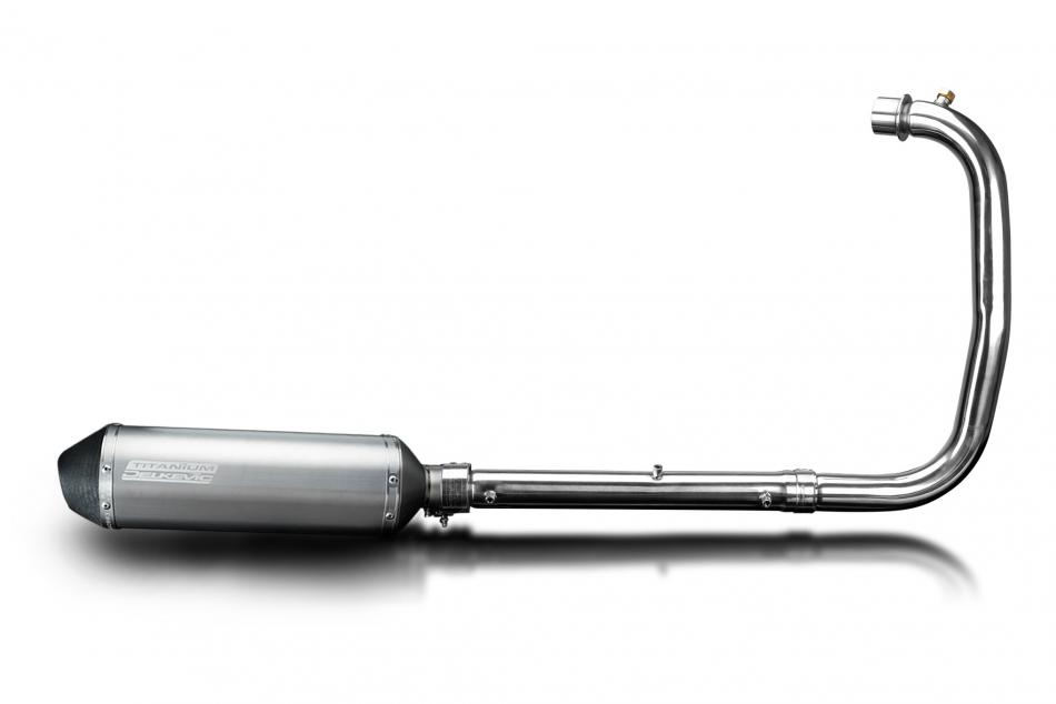 Royal Enfield 350 Classic 22-24 Bullet 23-24 Echappement 343mm X-Ovale Titane