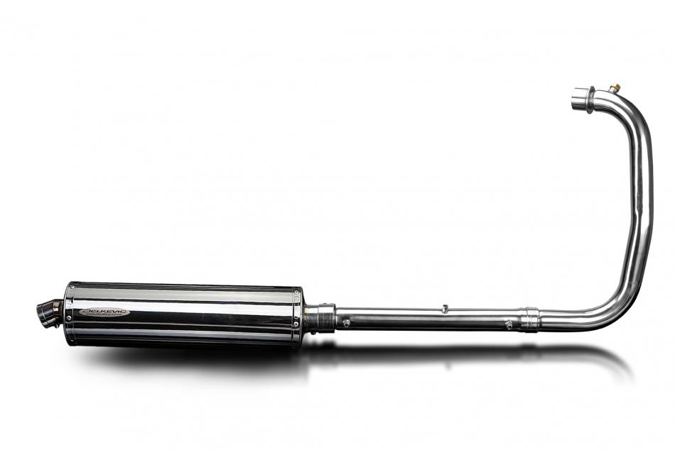 Royal Enfield 350 Classic 22-24 Bullet 23-24 Echappement 450mm Ovale Inox