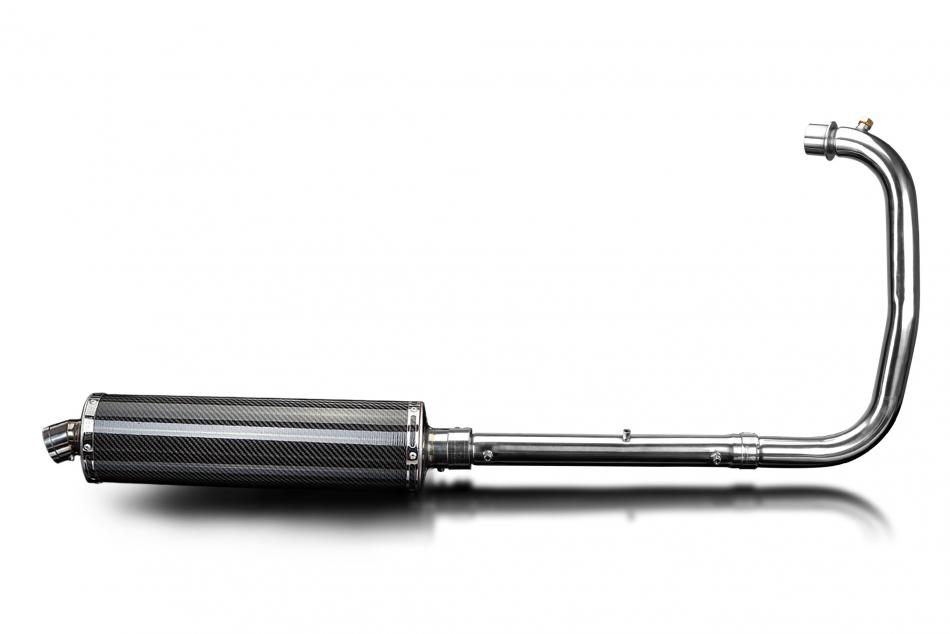 Royal Enfield 350 Classic 22-24 Bullet 23-24 Echappement 450mm Ovale Carbone