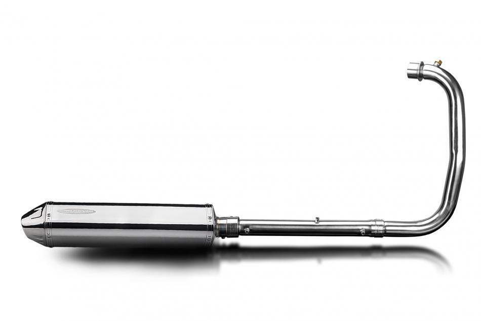 Royal Enfield 350 Classic 22-24 Bullet 23-24 Echappement 420mm Tri-Ovale Inox