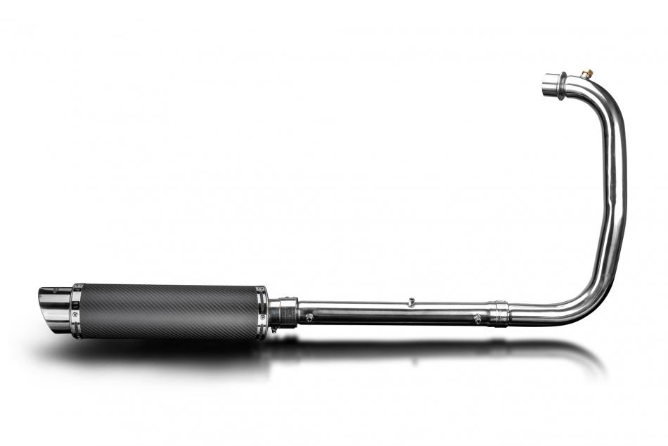 Royal Enfield 350 Classic 22-24 Bullet 23-24 Echappement 350mm Rond Carbone