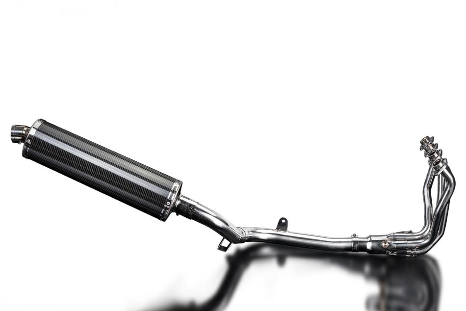 Kawasaki Versys 1100 2025 Echappement Complet 4-1 Silencieux 450mm Ovale Carbone