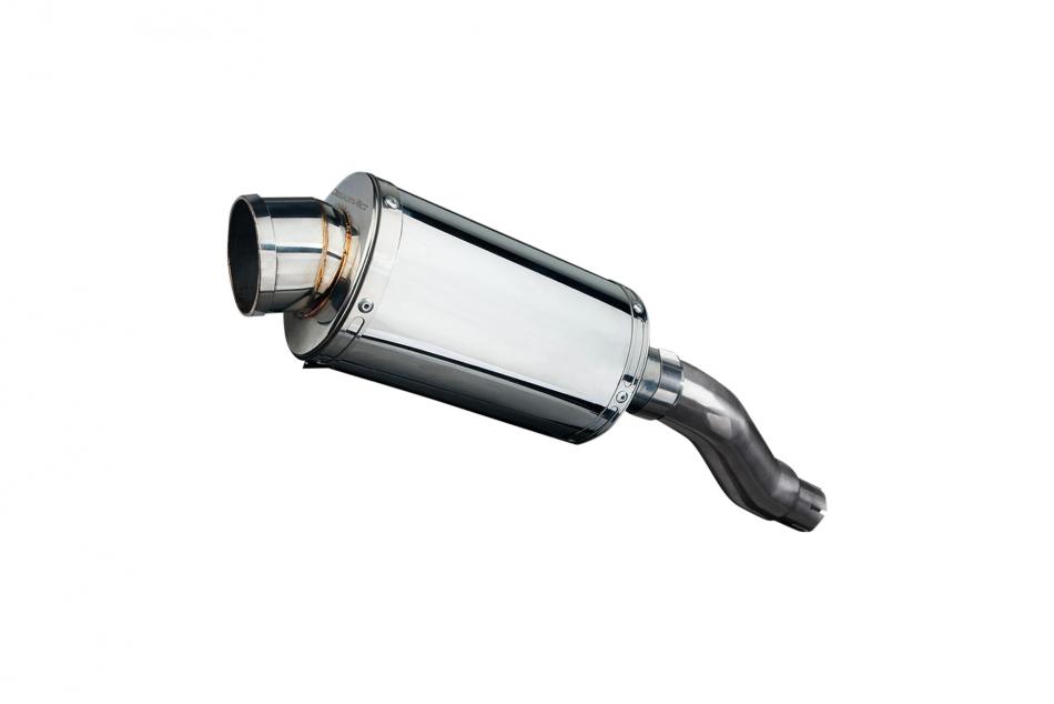 KAWASAKI NINJA 300 2013-2018 Echappement Silencieux 225mm Ovale Inox PISTE