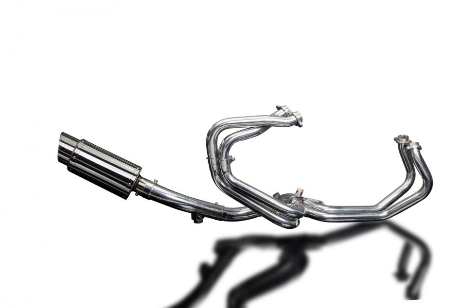 HONDA VFR800Fi 98-01 Echappement Complet 4-1 Dï¿½CAT silencieux 200 Rond Inox PIS