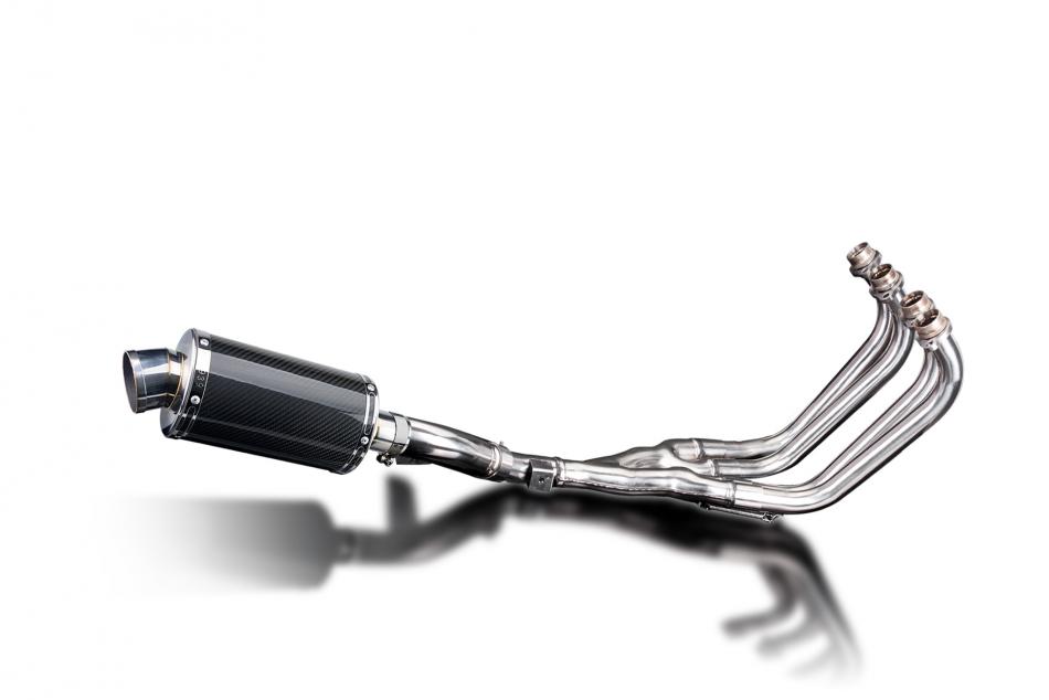 YAMAHA XJ600 DIVERSION 1992-2004 Echappement 4-1 Complet 225 Ovale Carbone PISTE