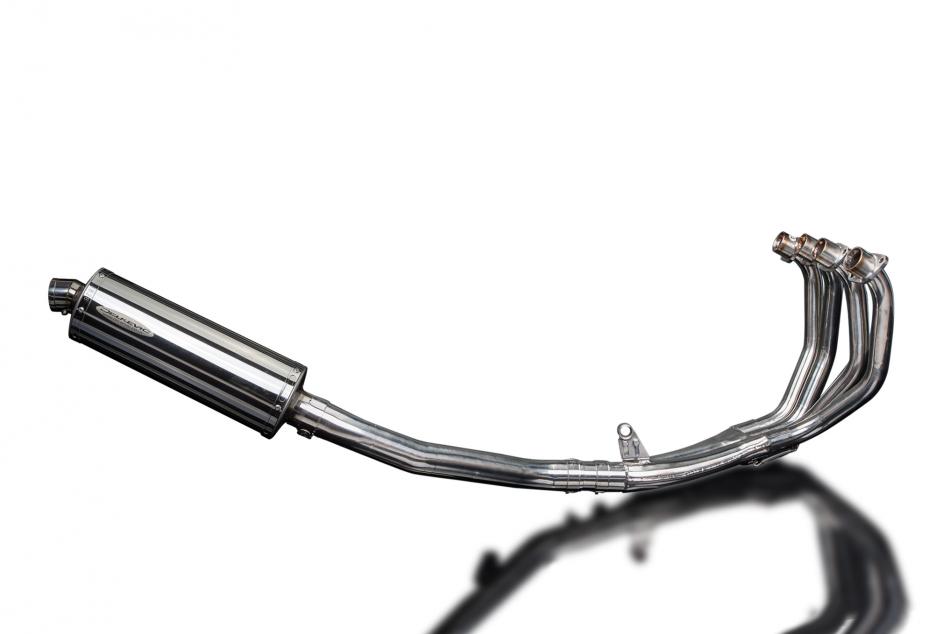 CBR600 FS1-FS3 2001-2004 / OVAL 350mm (14 inch) SILENCER 4 into 1 COMPLETE SYSTEM 304 STAINLESS STEE