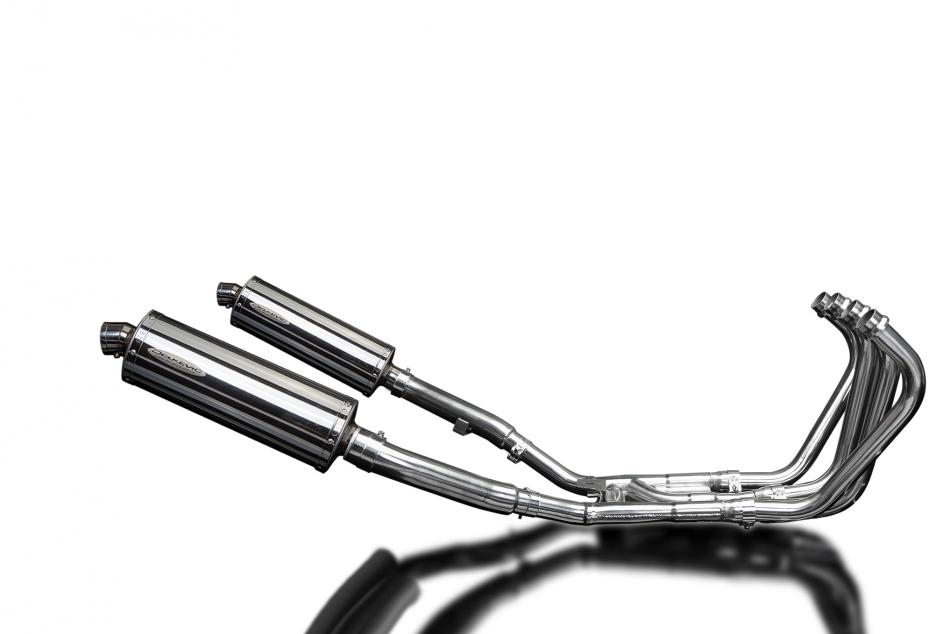 YAMAHA XJ900 DIVERSION 1994-2003 Echappement Complet 4-2 Pot 350mm Ovale Inox