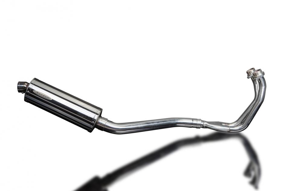 YAMAHA TDM850 1991-2001 Echappement 2-1 Complet 350mm Ovale Inox