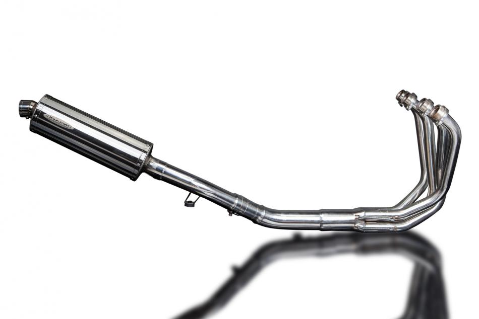 SUZUKI GSF650 BANDIT 2007-2014 Echappement 4-1 Complet 350mm Ovale Inox