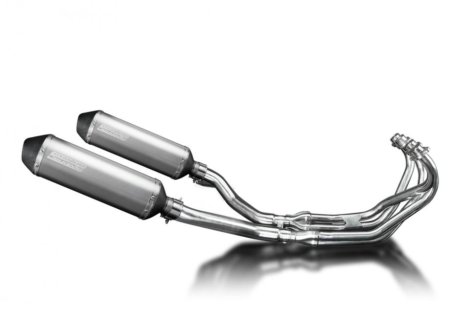 Yamaha XJ600 Diversion 1992-04 Echappement 4-2 Silencieux 343mm X-Ovale Titane