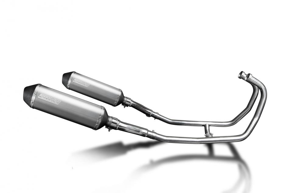 Kawasaki GPZ500S EX500 Echappement Complet 2-2 Silencieux 343mm X-Ovale Titane