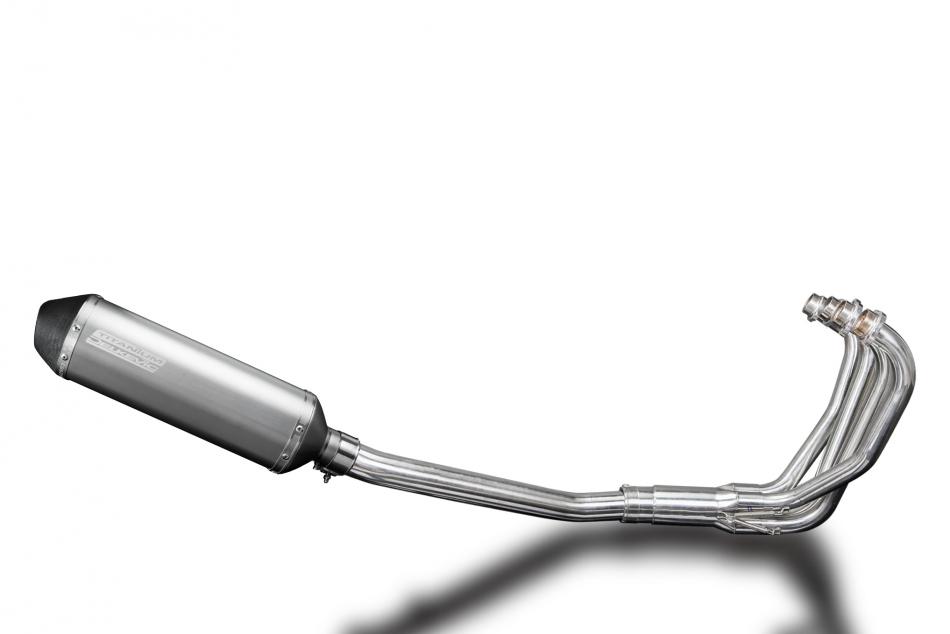 Suzuki GSX750F Katana 1997-2006 Echappement 4-1 Silencieux 343mm X-Ovale Titane