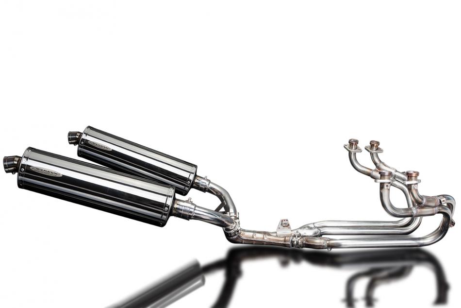 HONDA ST1100 PAN EUROPEAN 1989-2002 Echappement Complet Pot 450mm Ovale Inox
