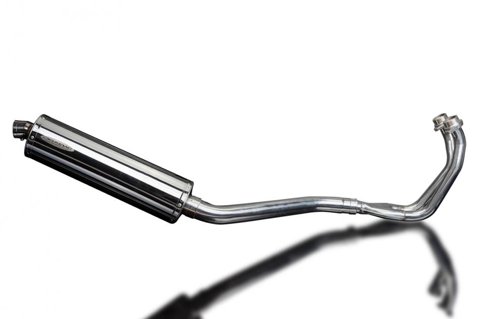 YAMAHA TDM850 1991-2001 Echappement 2-1 Complet 450mm Ovale Inox