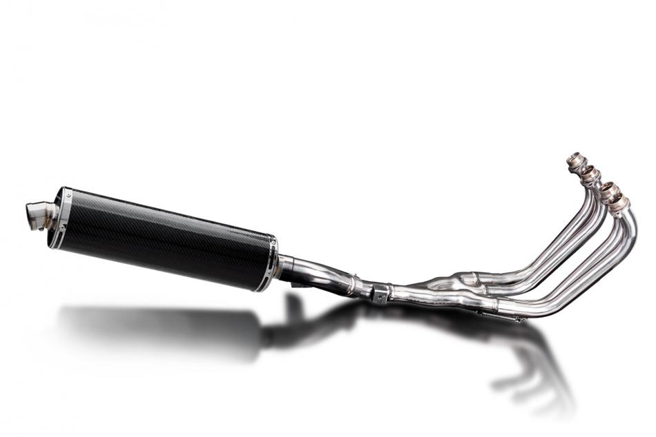 YAMAHA XJ600 DIVERSION 1992-2004 Echappement 4-1 Complet 450mm Ovale Carbone