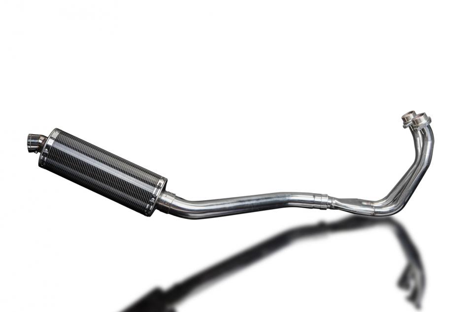 YAMAHA TDM850 1991-2001 Echappement 2-1 Complet 350mm Ovale Carbone