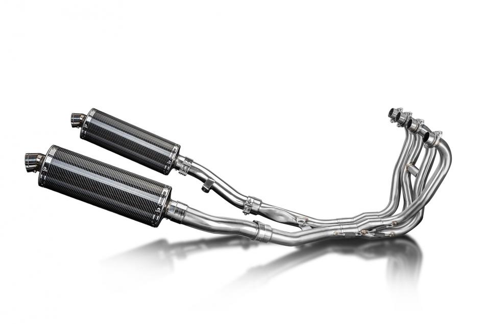 KAWASAKI ZZR400 ZZR600 SystÃ¨me Complet Echappement Carbone Ovale