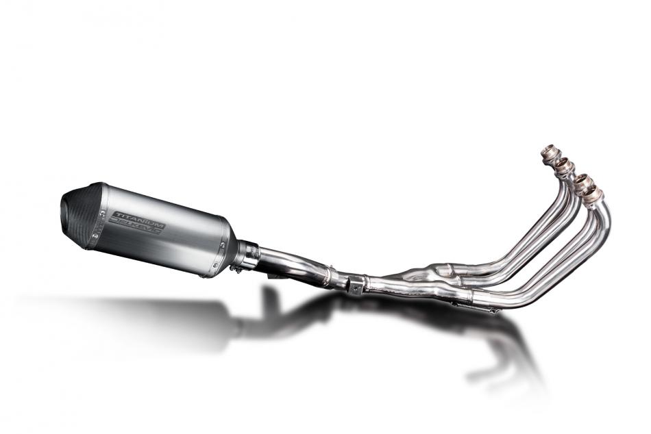 XJ600S DIVERSION / Seca II / 1992-2003 / XOVAL 260mm (10 inch) TITANIUM SILENCER 4 into 1 COMPLETE S
