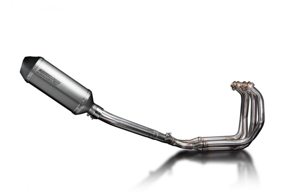 YZF600R THUNDERCAT 1994-2007 / XOVAL 260mm (10 inch) TITANIUM SILENCER 4 into 1 COMPLETE SYSTEM