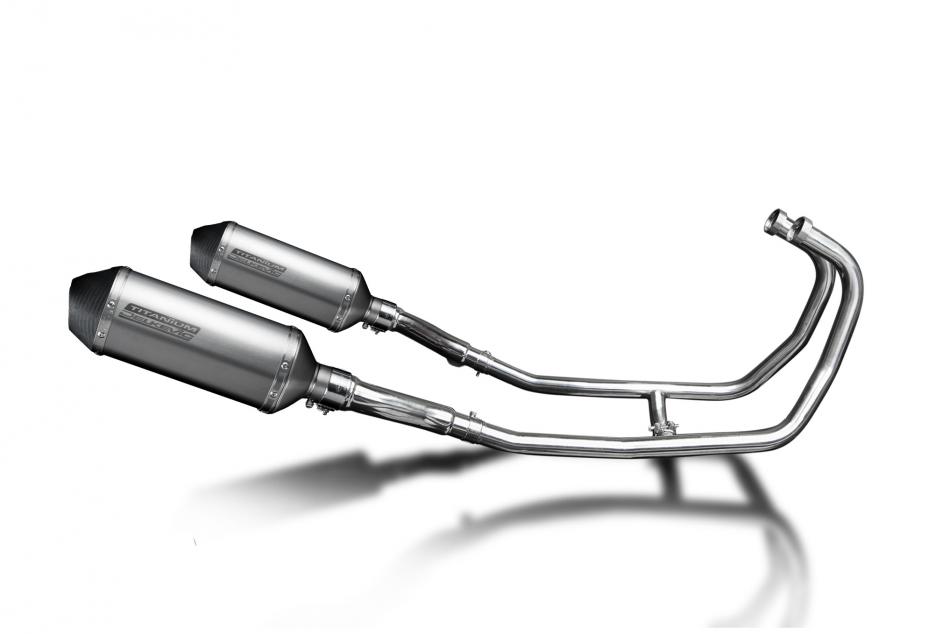 Kawasaki GPZ500S EX500 Echappement Complet 2-2 Silencieux 260mm X-Ovale Titane