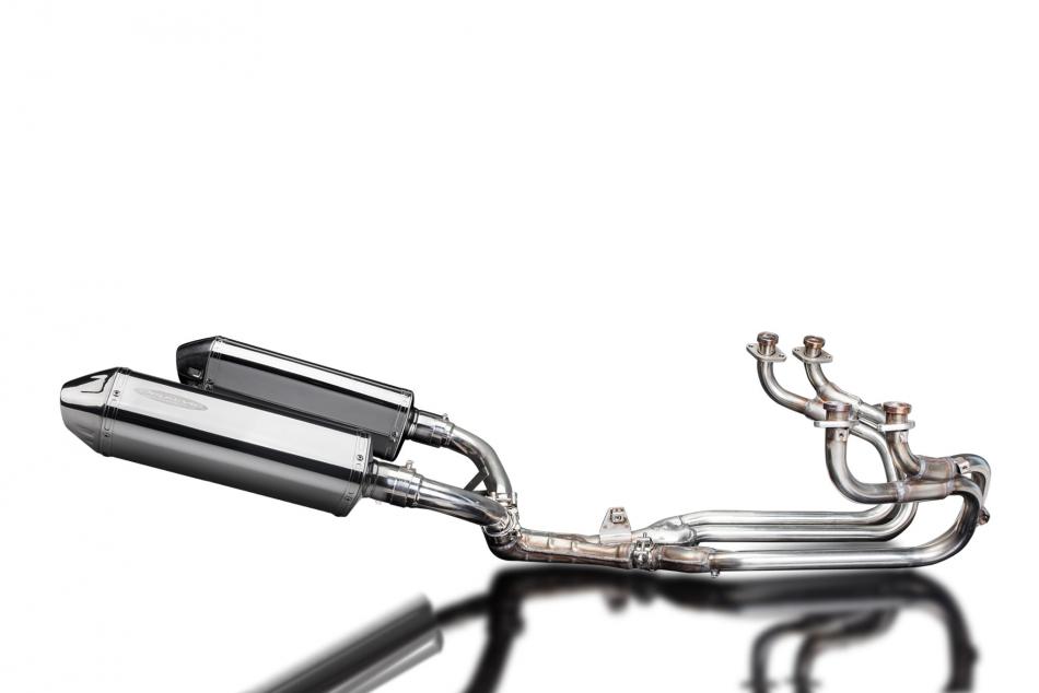 HONDA ST1100 PAN EUROPEAN 1989-2002 Echappement Complet Pot 320mm Tri-Ovale Inox