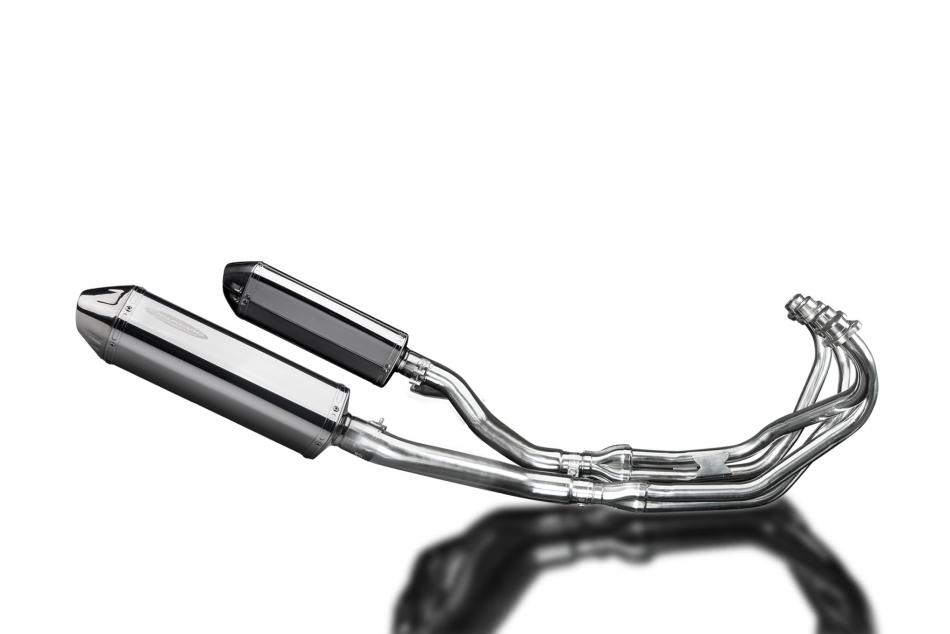 YAMAHA XJ600 DIVERSION 1992-2004 Echappement Complet 4-2 Pot 320 Tri-Ovale Inox