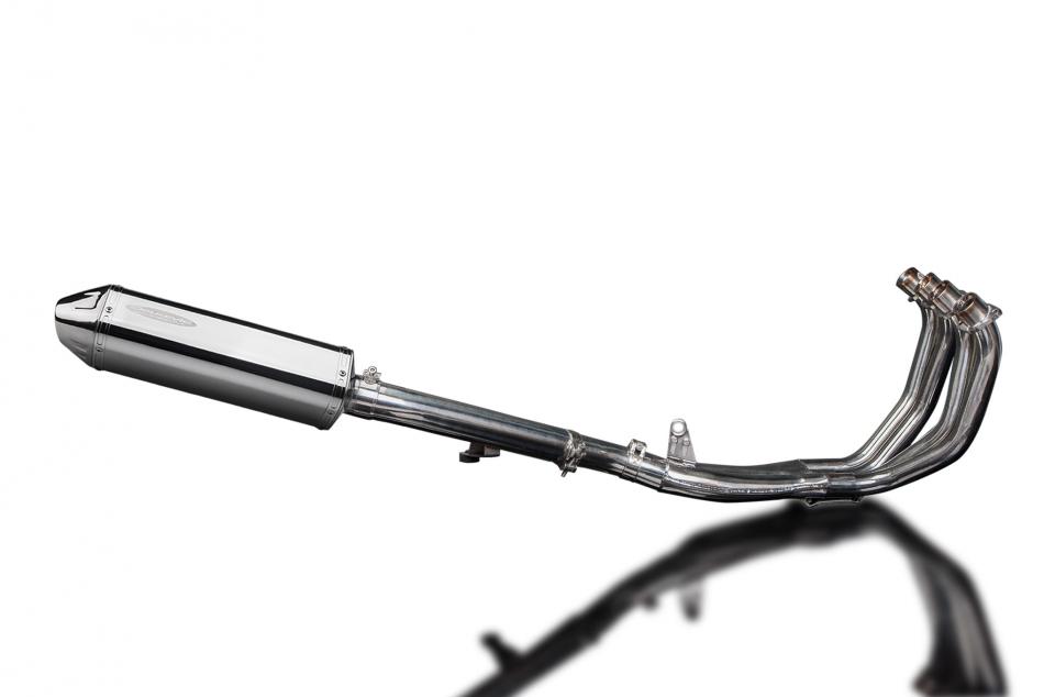 HONDA CBR600F 1999-2000 Echappement Complet 4-1 Silencieux 320mm Tri-Ovale Inox