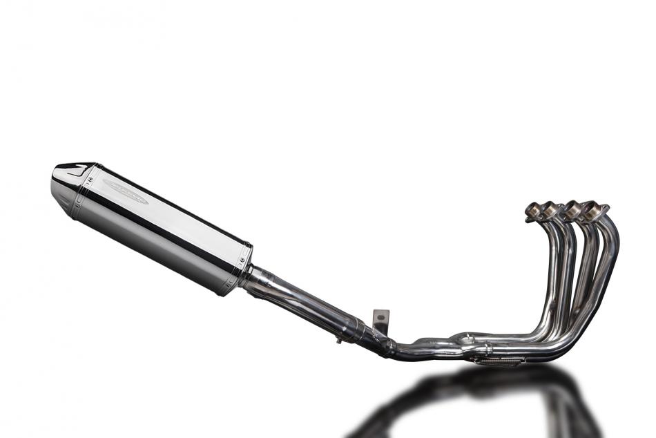 YAMAHA FZS600 FAZER 1998-2003 Echappement Complet 4-1 Pot 320mm Tri-Ovale Inox