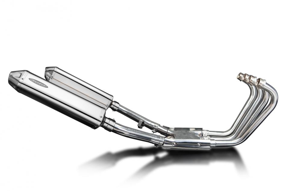 YAMAHA XJR1200 95-98 Echappement Complet 420mm Tri-Ovale Inox