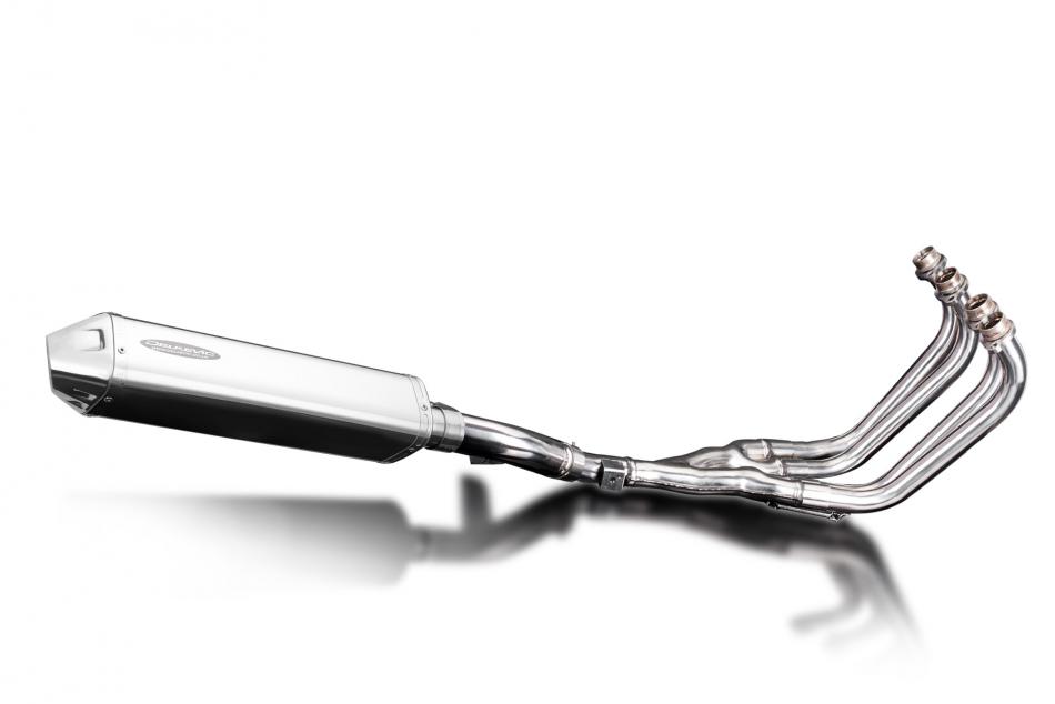 Yamaha XJ600 Diversion 92-04 Echappement 4-1 Silencieux 420mm Tri-Ovale Inox