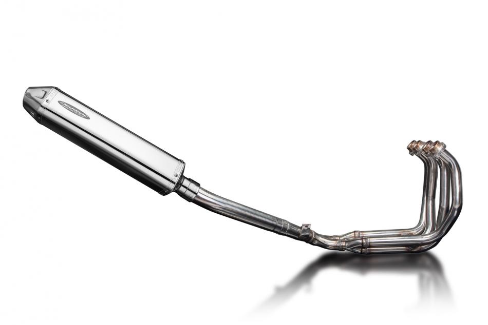 Yamaha YZF600R Thundercat 94-07 Echappement 4-1 Silencieux 420mm Tri-Ovale Inox