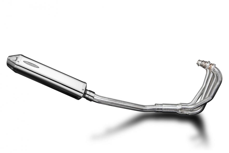 Suzuki GSX750F Katana 1997-2006 Echappement 4-1 Silencieux 420mm Tri-Ovale Inox