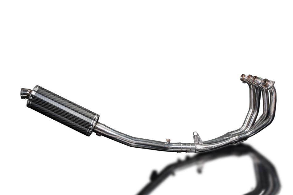 HONDA CBR600F SPORT 2001-2007 Echappement 4-1 Complet 350mm Ovale Carbone