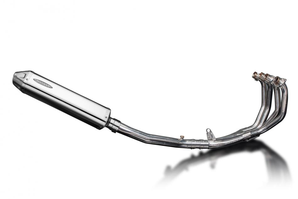 Honda CBR600F 2001-2006 Echappement Complet 4-1 Silencieux 420mm Tri-Ovale Inox