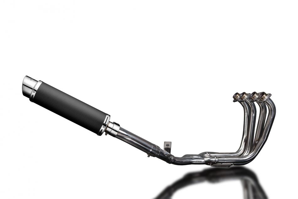 YAMAHA FZS600 FAZER 1998-2003 Echappement Complet 4-1 Pot 350mm Rond Carbone