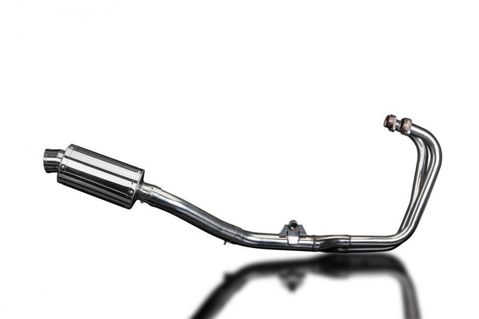 HONDA CBF500-A-ABS 2004-2008 Echappement 2-1 Complet 225mm Ovale Inox PISTE