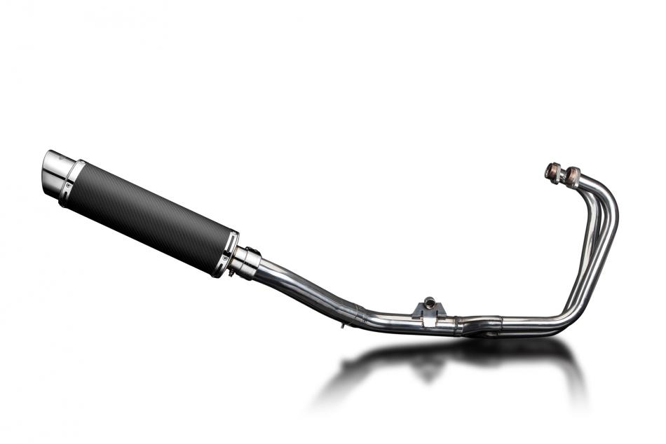 HONDA CBF500-A-ABS 2004-08 Echappement Complet 350mm rond Carbone silencieux