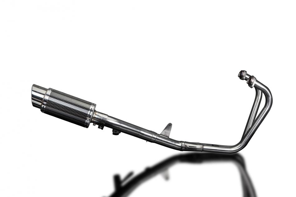 HONDA CB500 SPORT 1994-2003 Echappement 2-1 Complet 200mm Rond Carbone PISTE