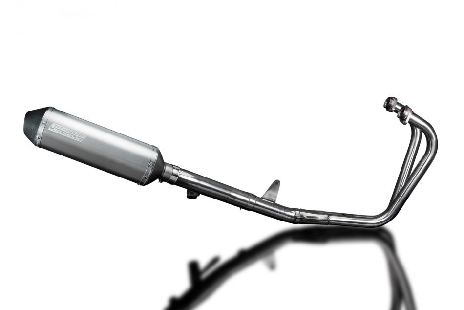 HONDA CB500 SPORT 1994-2003 Echappement Complet 2-1 Pot 343mm X-Ovale Titane