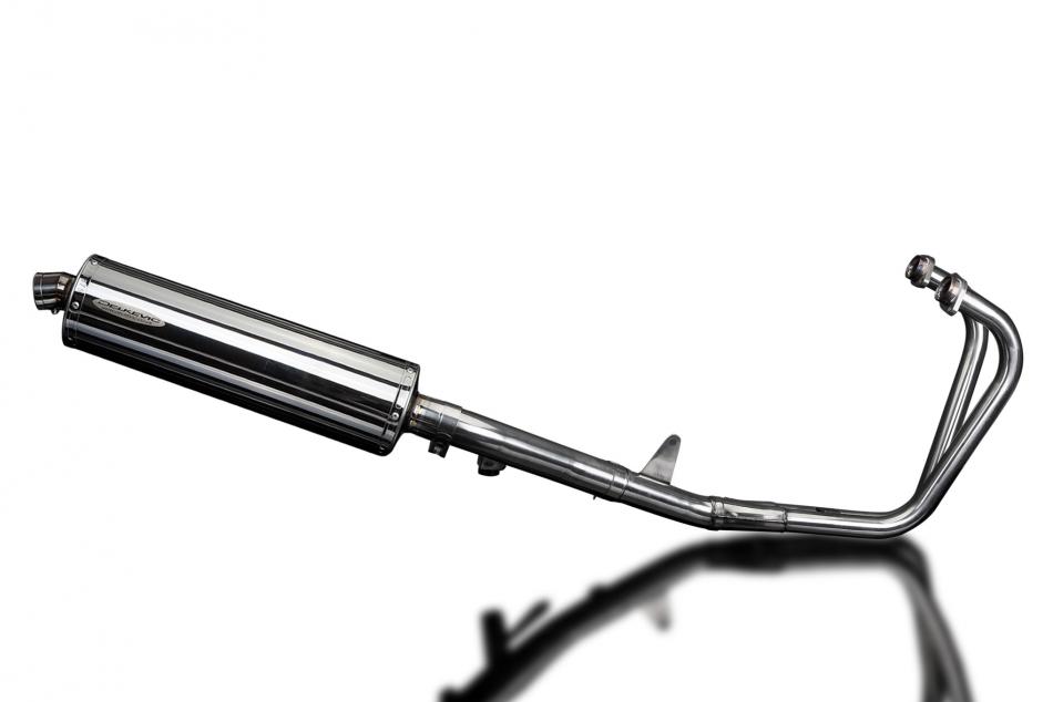 HONDA CB500 SPORT 1994-2003 Echappement Complet 2-1 450mm Ovale Inox